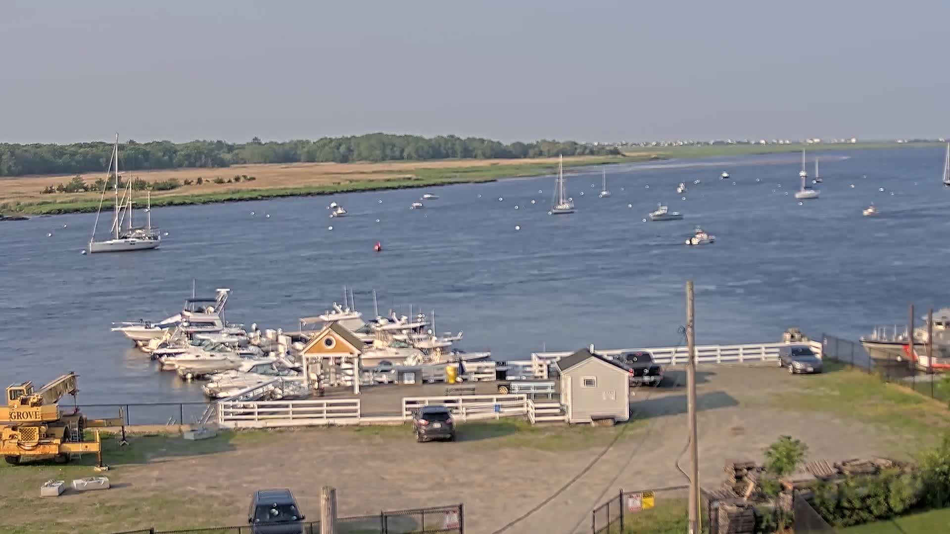 Newburyport, Merrimack River Live Cam - Newburyport, Essex, Massachusetts, USA