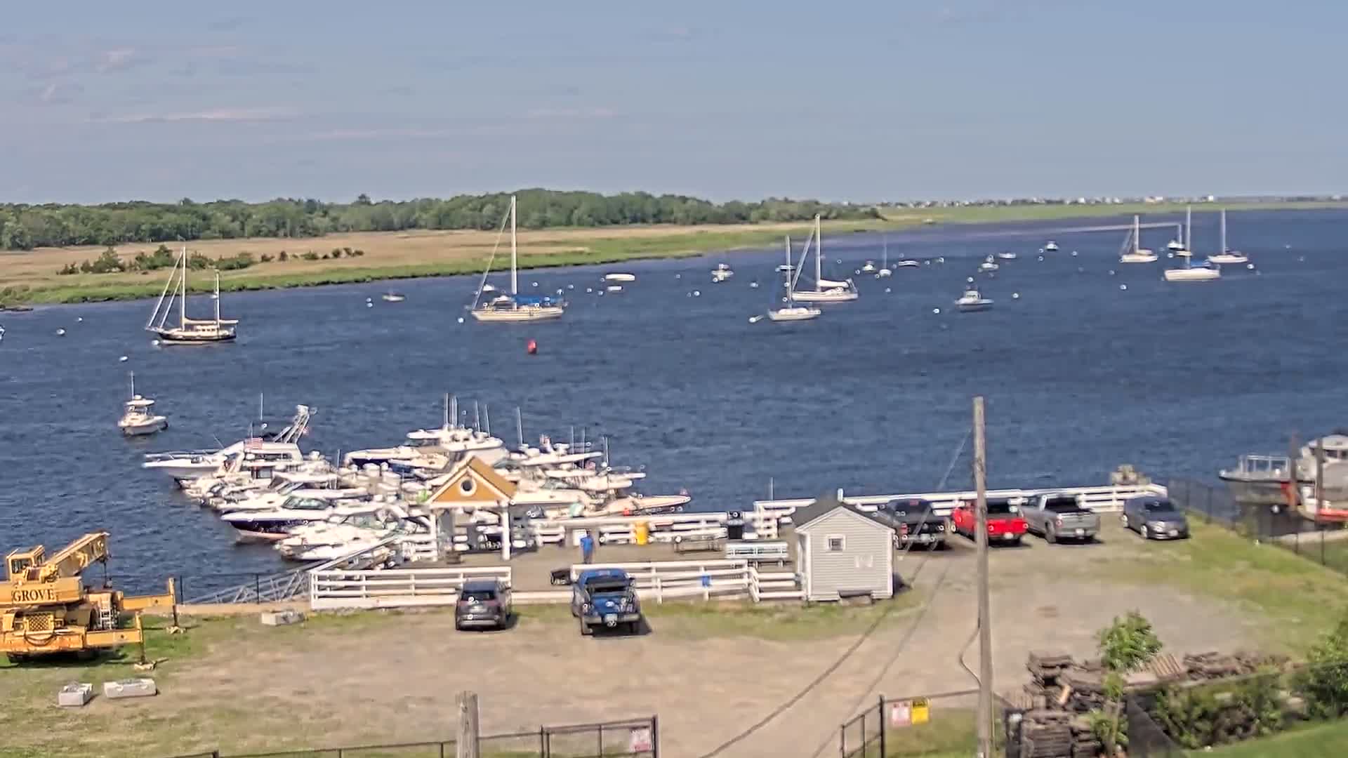 Newburyport, Merrimack River Live Cam - Newburyport, Essex, Massachusetts, USA