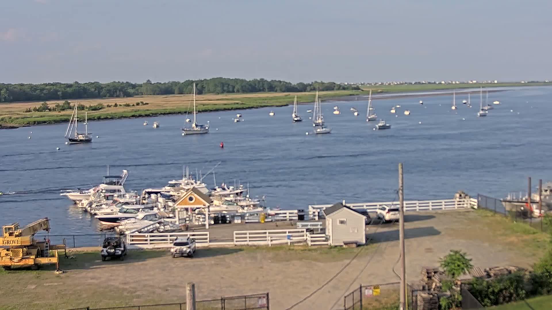 Newburyport, Merrimack River Live Cam - Newburyport, Essex, Massachusetts, USA
