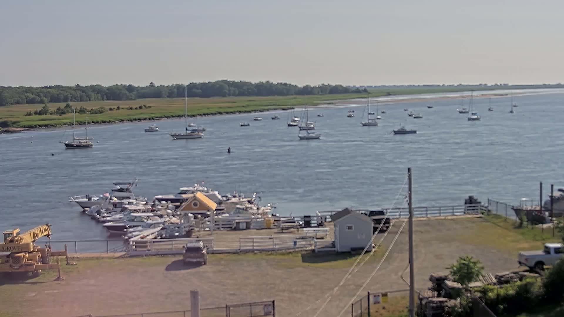 Newburyport, Merrimack River Live Cam - Newburyport, Essex, Massachusetts, USA