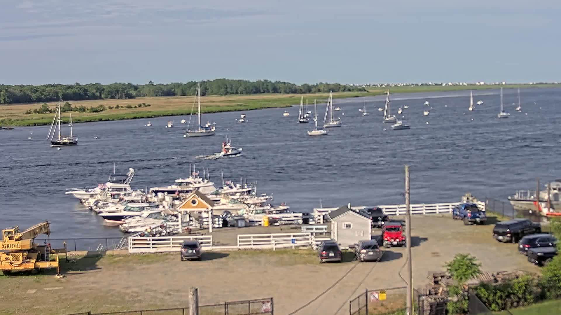 Newburyport, Merrimack River Live Cam - Newburyport, Essex, Massachusetts, USA