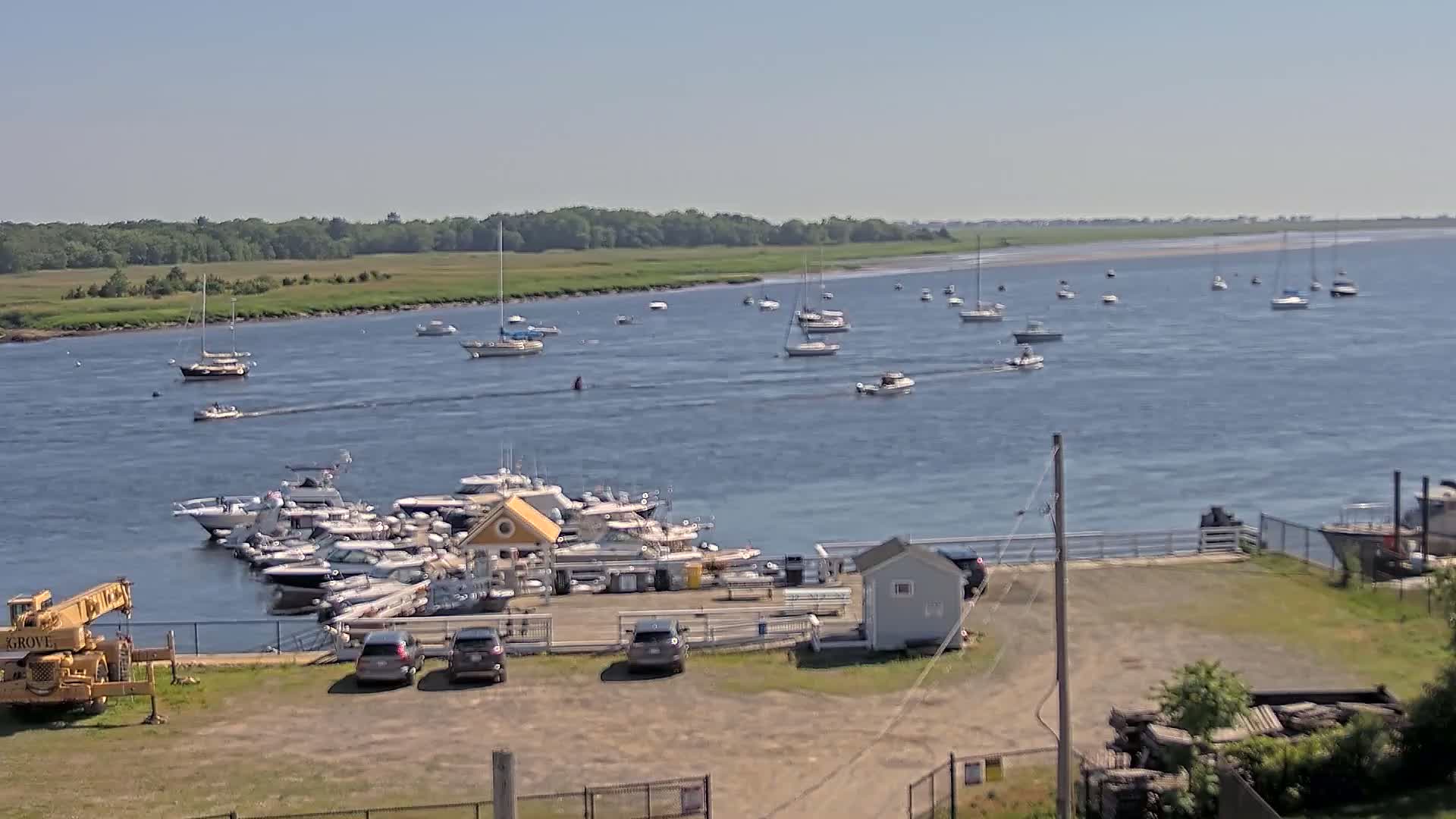 Newburyport, Merrimack River Live Cam - Newburyport, Essex, Massachusetts, USA