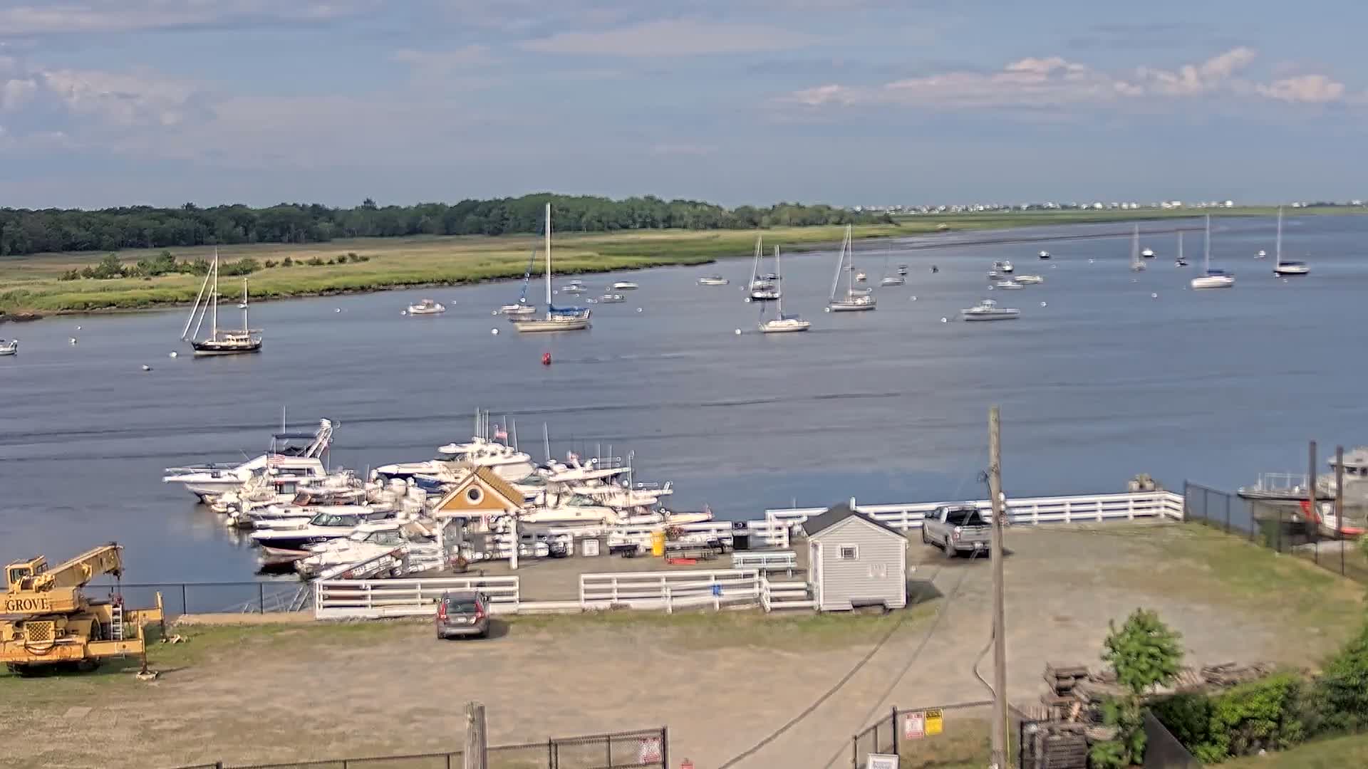 Newburyport, Merrimack River Live Cam - Newburyport, Essex, Massachusetts, USA