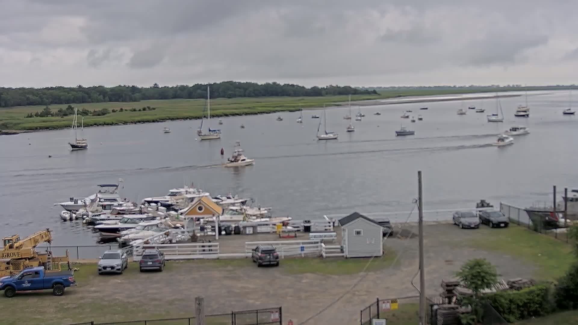 Newburyport, Merrimack River Live Cam - Newburyport, Essex, Massachusetts, USA