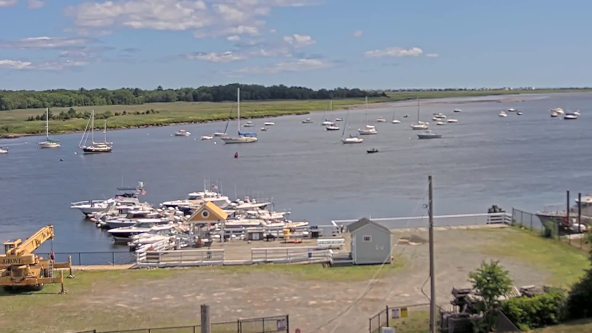 Newburyport, Merrimack River Live Cam - Newburyport, Essex, Massachusetts, USA