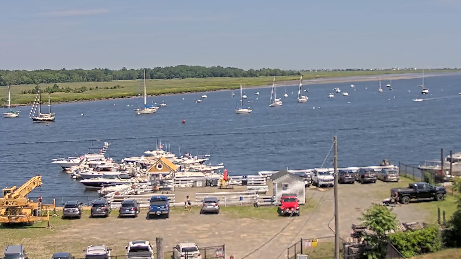 Newburyport, Merrimack River Live Cam - Newburyport, Essex, Massachusetts, USA