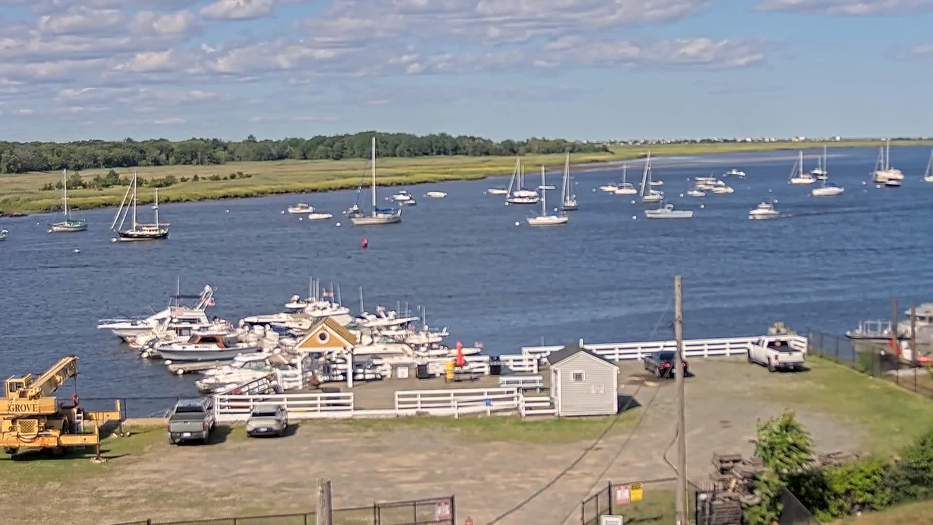 Newburyport, Merrimack River Live Cam - Newburyport, Essex, Massachusetts, USA