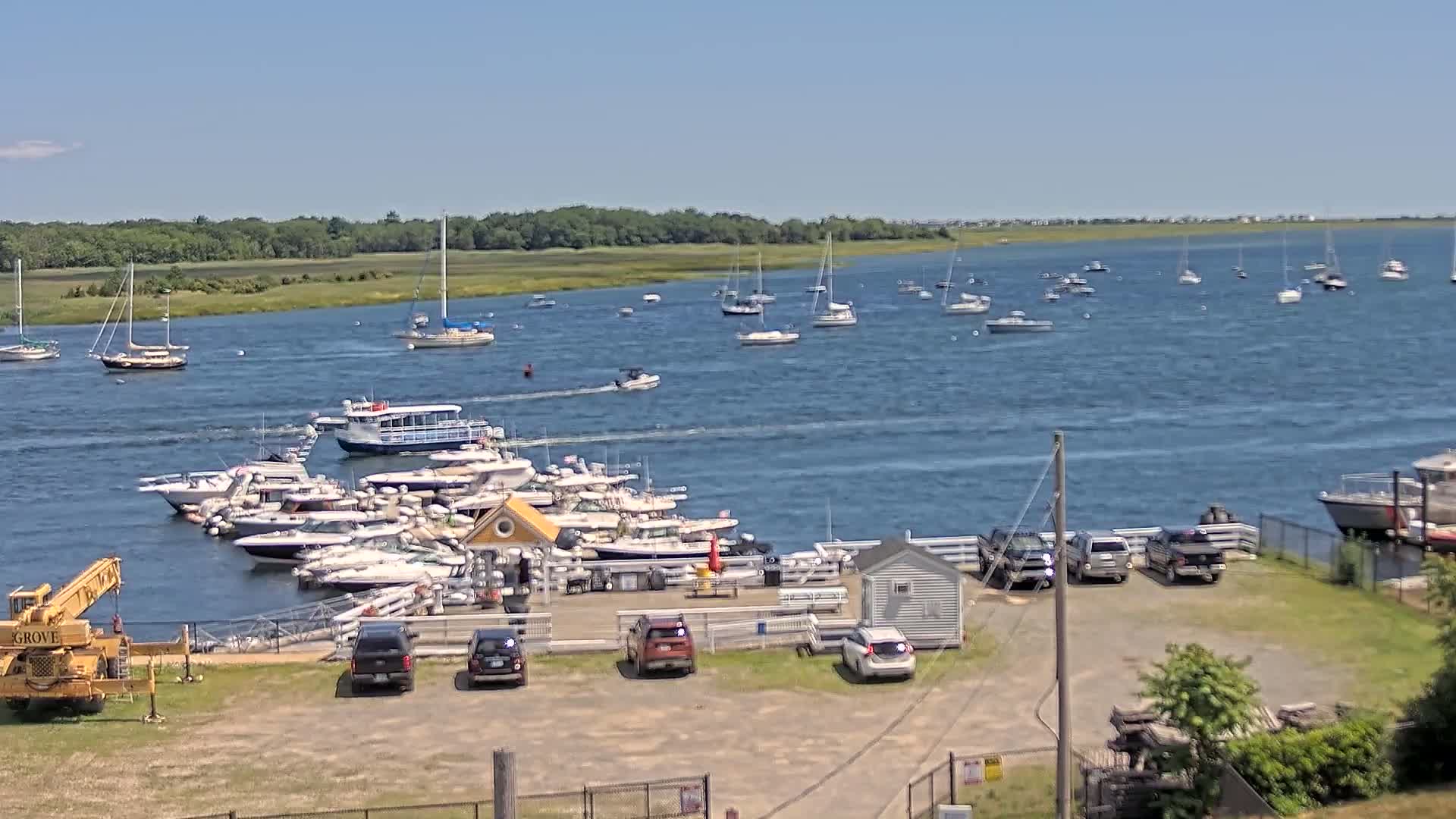 Newburyport, Merrimack River Live Cam - Newburyport, Essex, Massachusetts, USA