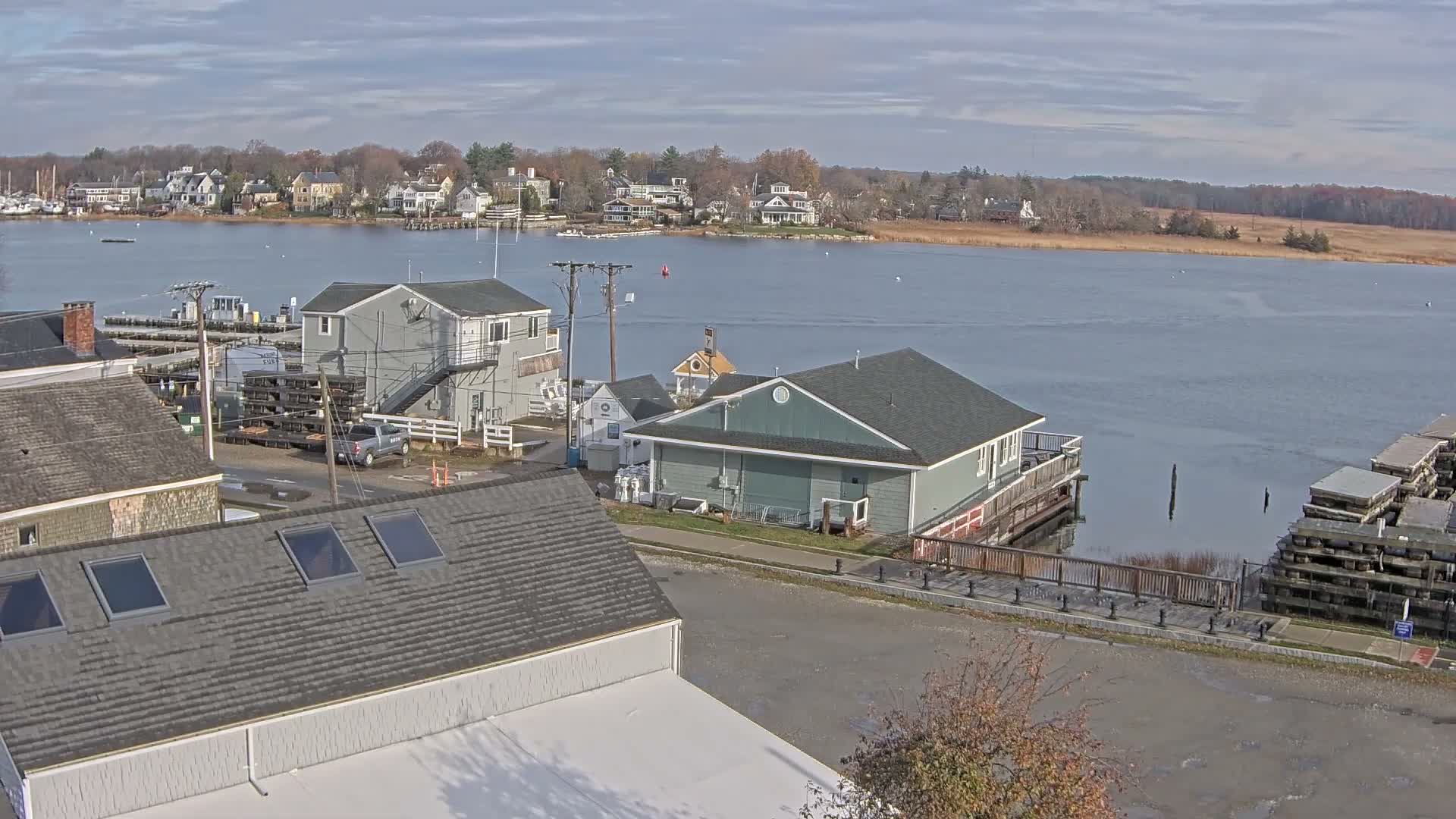 Newbury, Parker River & Riverfront Coast Live Cam - Newbury, Essex, Massachusetts, USA