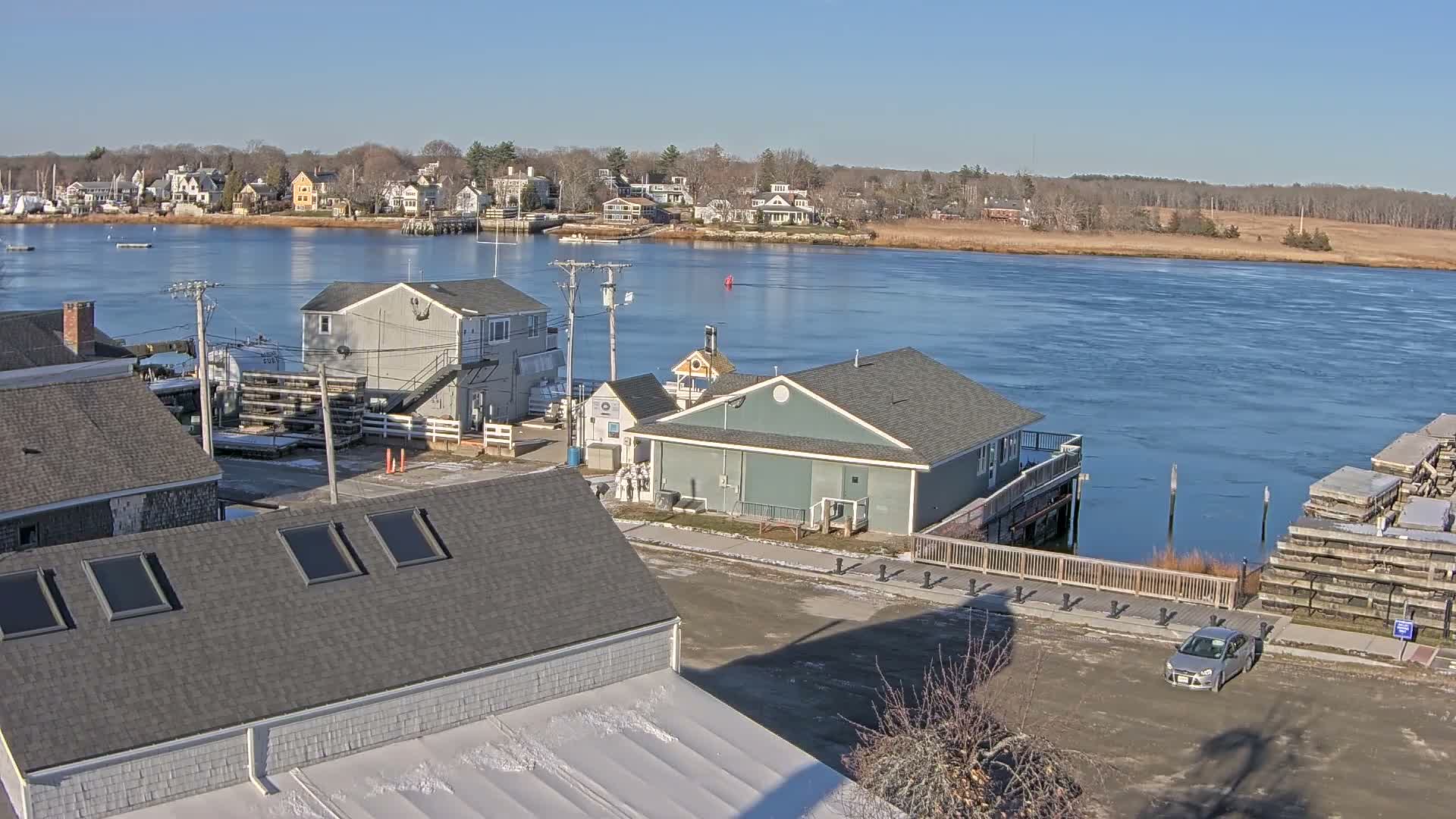 Newbury, Parker River & Riverfront Coast Live Cam - Newbury, Essex, Massachusetts, USA