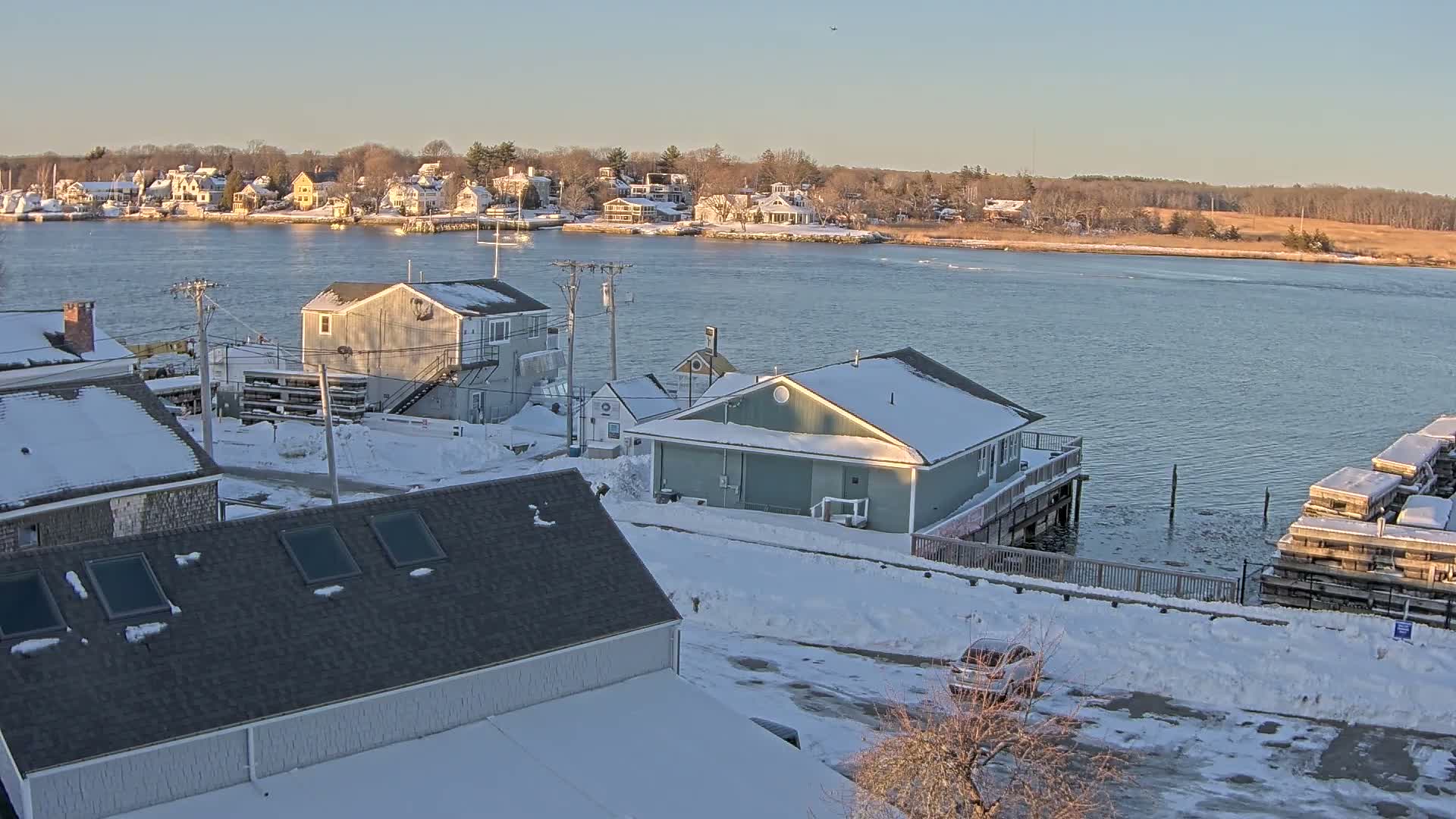 Newbury, Parker River & Riverfront Coast Live Cam - Newbury, Essex, Massachusetts, USA