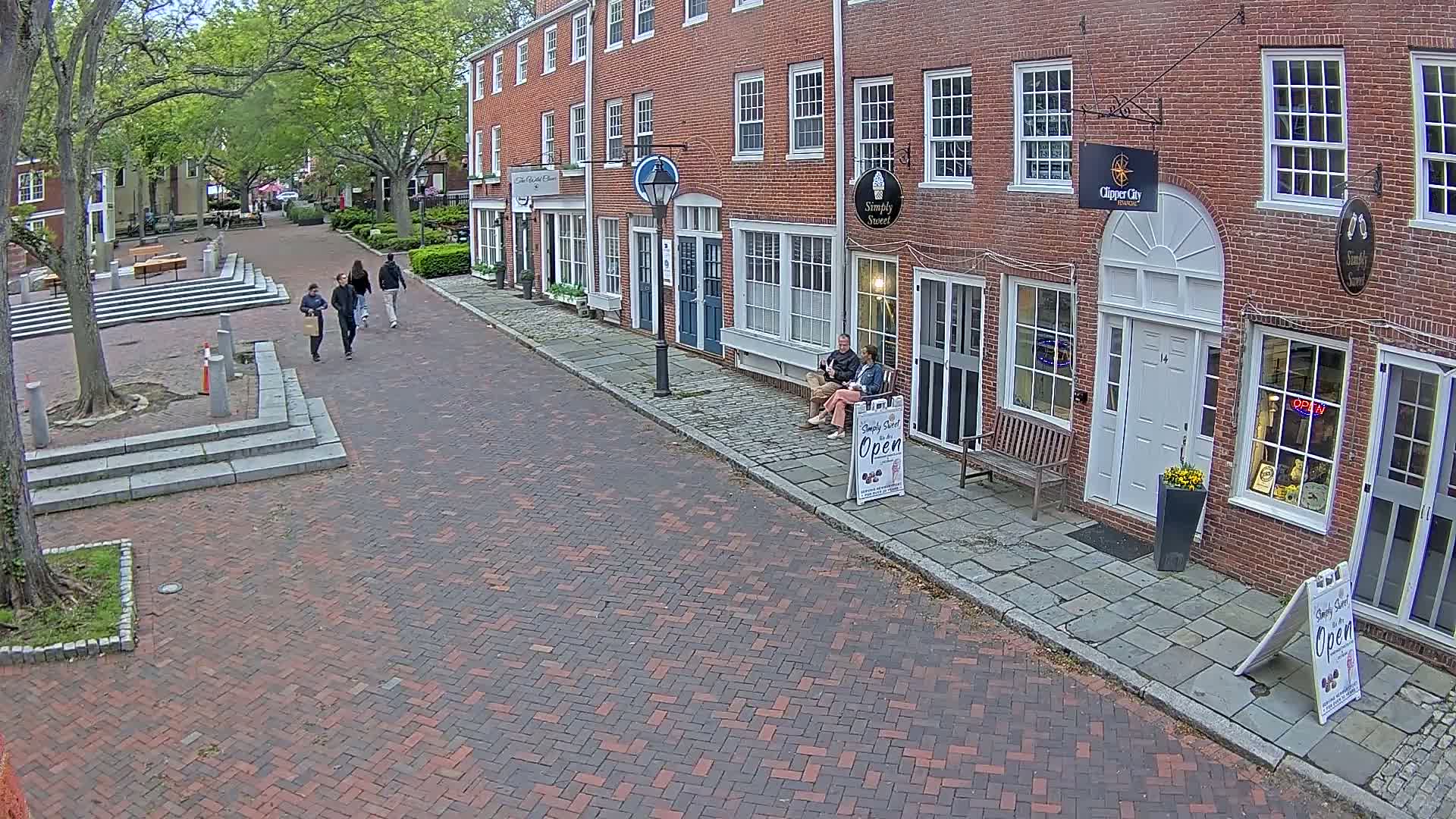Newburyport, 6 Inn Street South View Live Cam - Newburyport, Essex, Massachusetts, USA