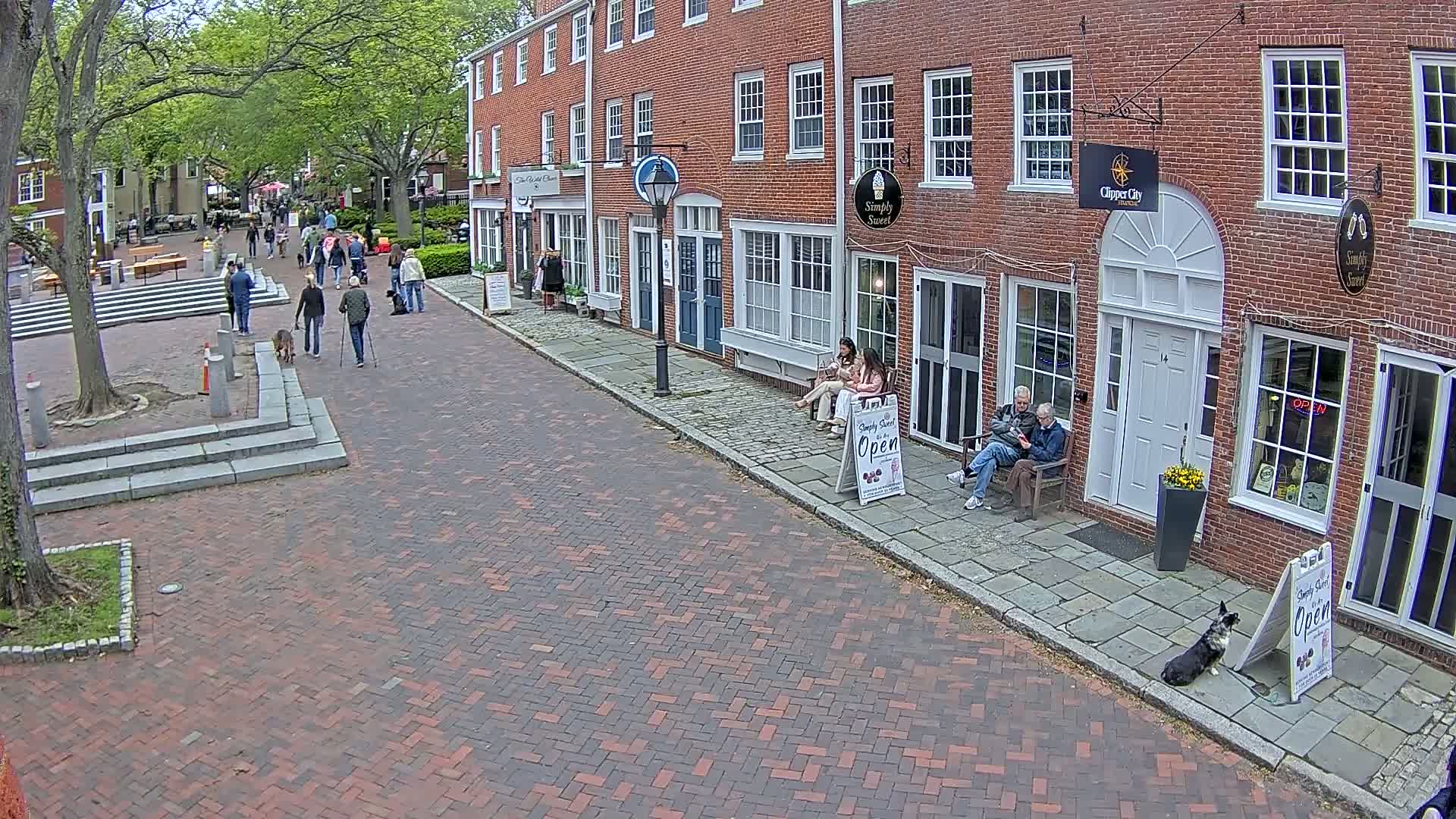 Newburyport, 6 Inn Street South View Live Cam - Newburyport, Essex, Massachusetts, USA