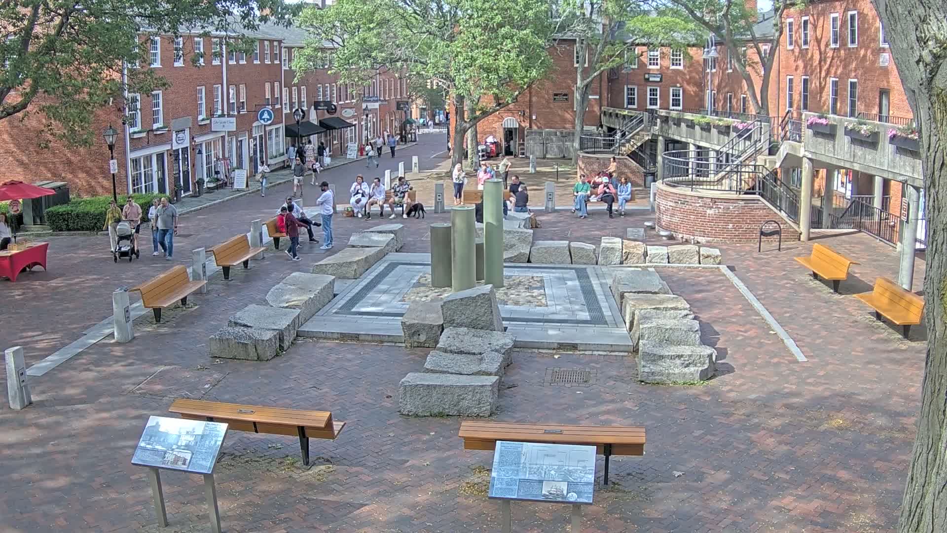 Newburyport, 6 Inn Street North View Live Cam - Newburyport, Essex, Massachusetts, USA