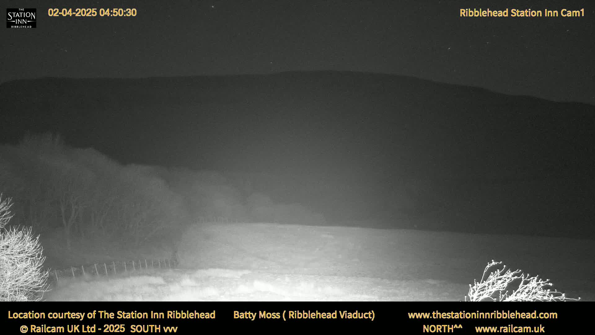 Carnforth, Ribblehead Viaduct in Ribble Valley-(Batty Moss) Railway Viaduct Live Cam- North Yorkshire, Yorkshire and the Humber, England, United Kingdom