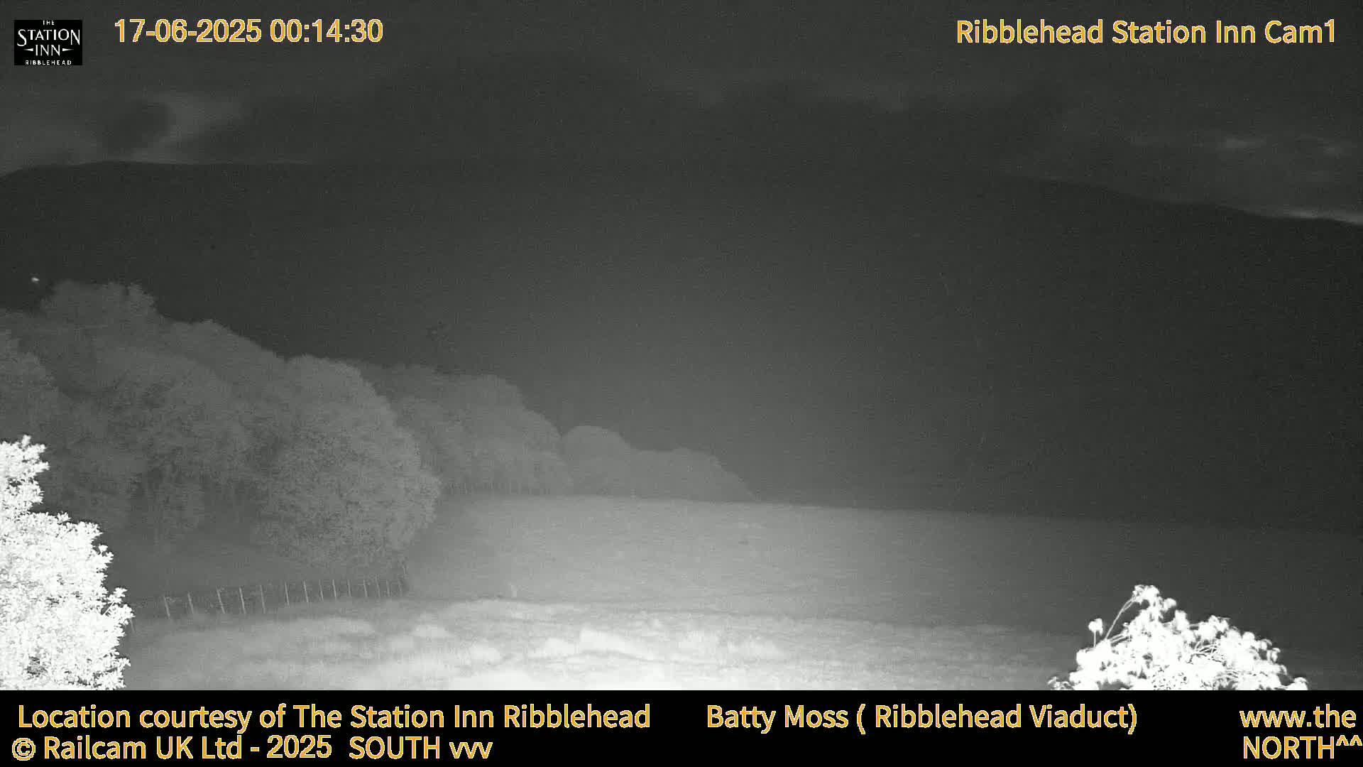 Carnforth, Ribblehead Viaduct in Ribble Valley-(Batty Moss) Railway Viaduct Live Cam- North Yorkshire, Yorkshire and the Humber, England, United Kingdom