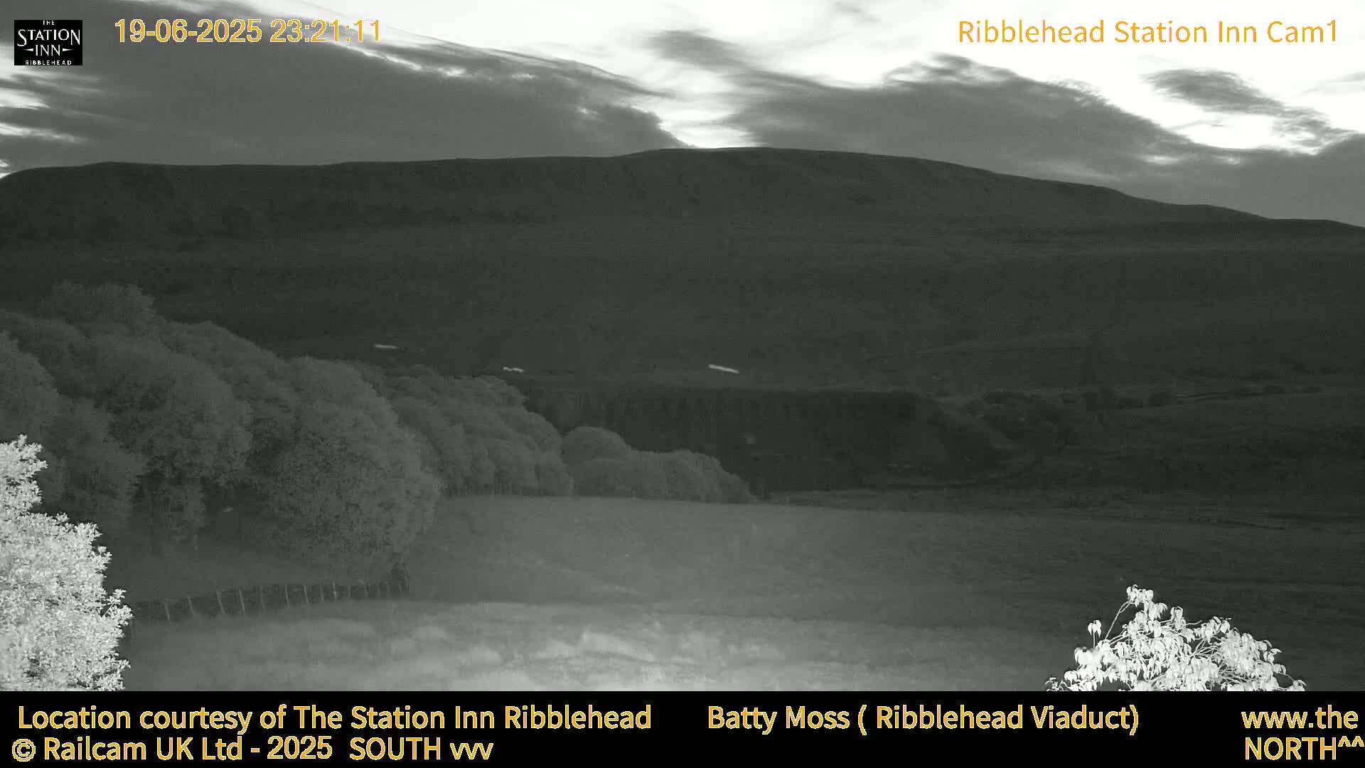 Carnforth, Ribblehead Viaduct in Ribble Valley-(Batty Moss) Railway Viaduct Live Cam- North Yorkshire, Yorkshire and the Humber, England, United Kingdom