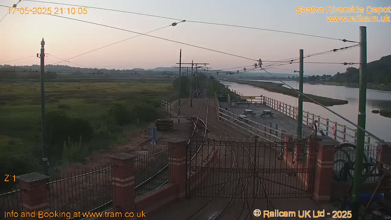 Seaton Tramway, Riverside Depot Live Cam - Seaton, East Devon, Devon, South West, England, United Kingdom