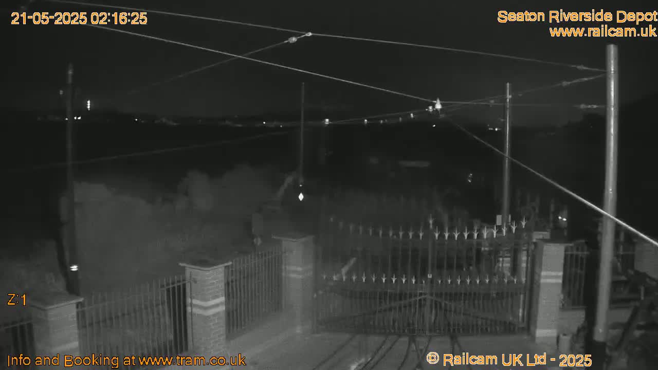 Seaton Tramway, Riverside Depot Live Cam - Seaton, East Devon, Devon, South West, England, United Kingdom