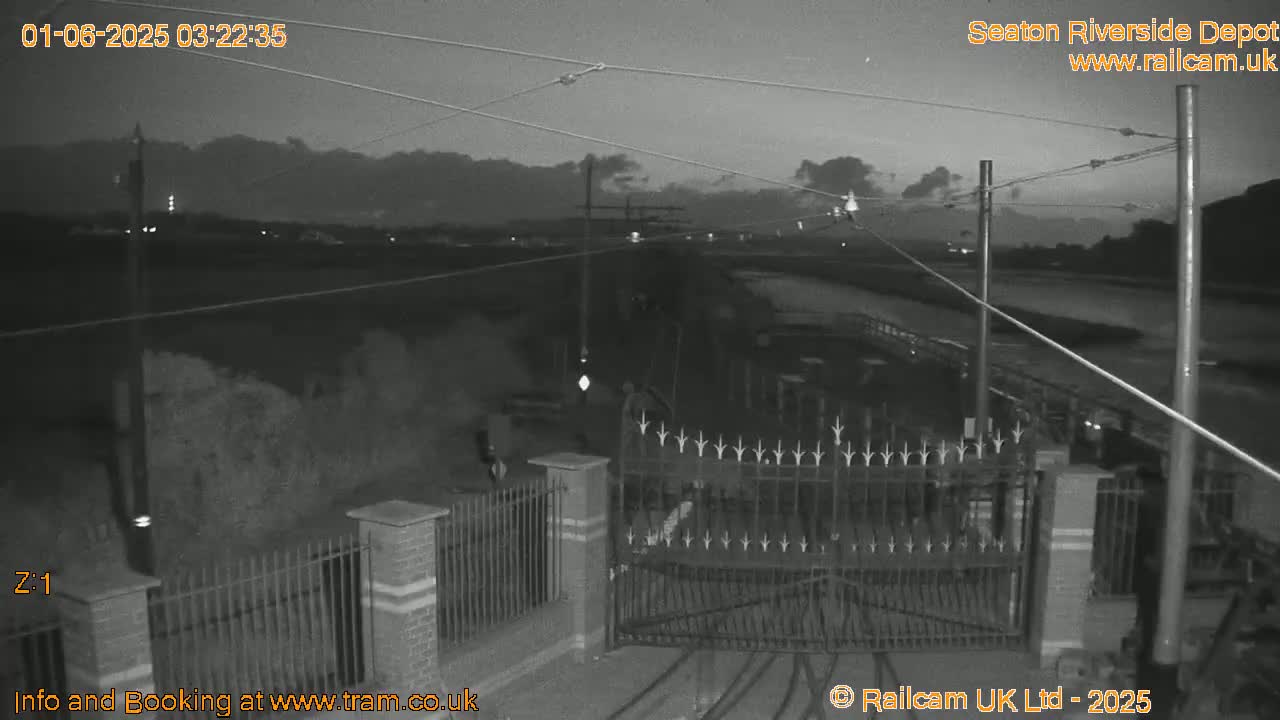 Seaton Tramway, Riverside Depot Live Cam - Seaton, East Devon, Devon, South West, England, United Kingdom