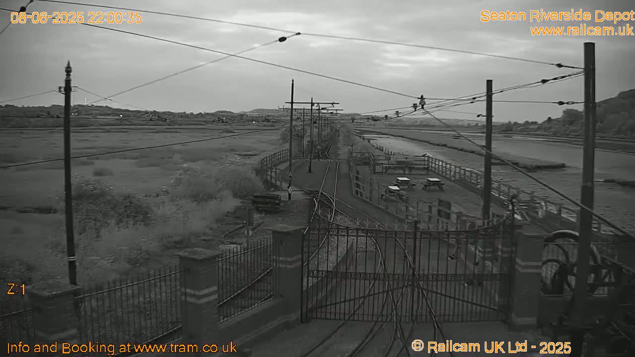Seaton Tramway, Riverside Depot Live Cam - Seaton, East Devon, Devon, South West, England, United Kingdom