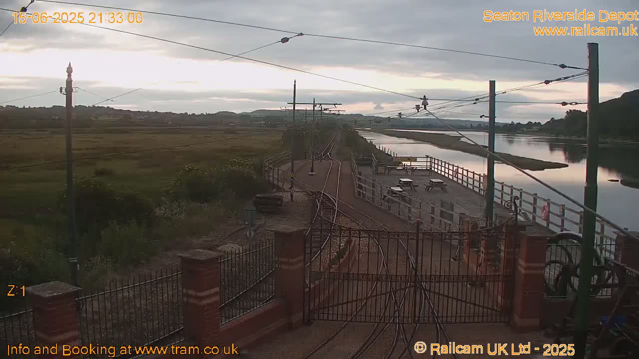 Seaton Tramway, Riverside Depot Live Cam - Seaton, East Devon, Devon, South West, England, United Kingdom