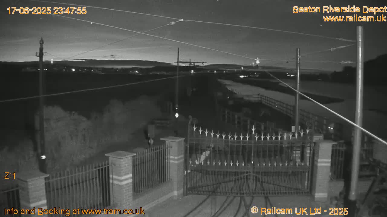 Seaton Tramway, Riverside Depot Live Cam - Seaton, East Devon, Devon, South West, England, United Kingdom