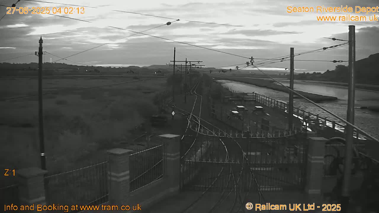 Seaton Tramway, Riverside Depot Live Cam - Seaton, East Devon, Devon, South West, England, United Kingdom