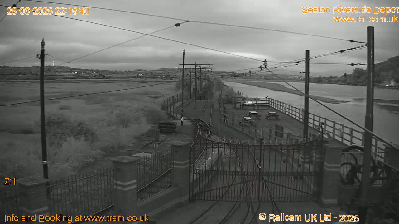 Seaton Tramway, Riverside Depot Live Cam - Seaton, East Devon, Devon, South West, England, United Kingdom