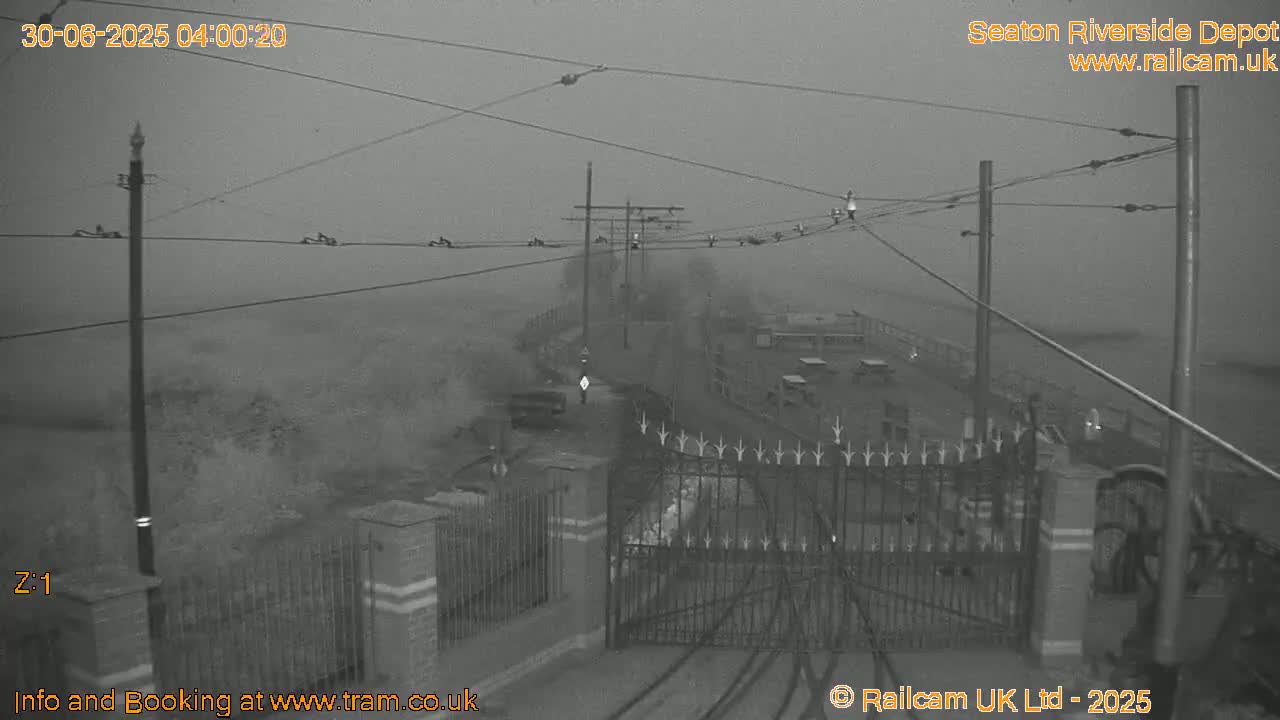 Seaton Tramway, Riverside Depot Live Cam - Seaton, East Devon, Devon, South West, England, United Kingdom