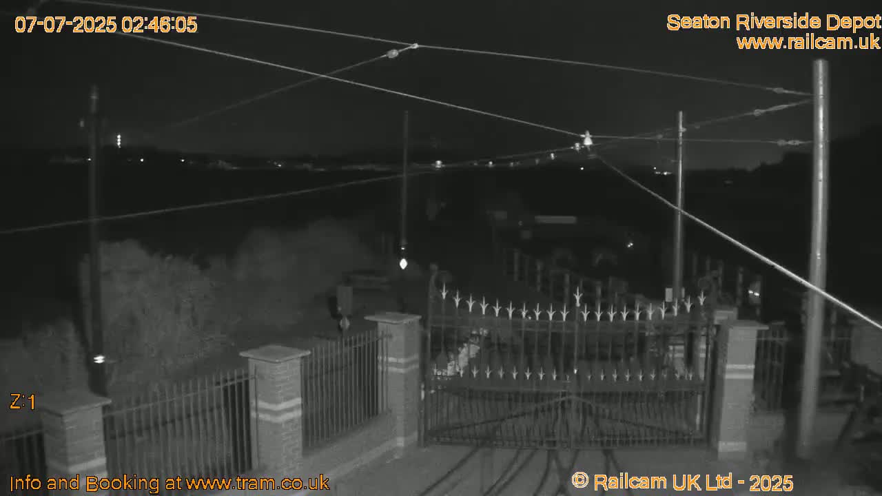 Seaton Tramway, Riverside Depot Live Cam - Seaton, East Devon, Devon, South West, England, United Kingdom