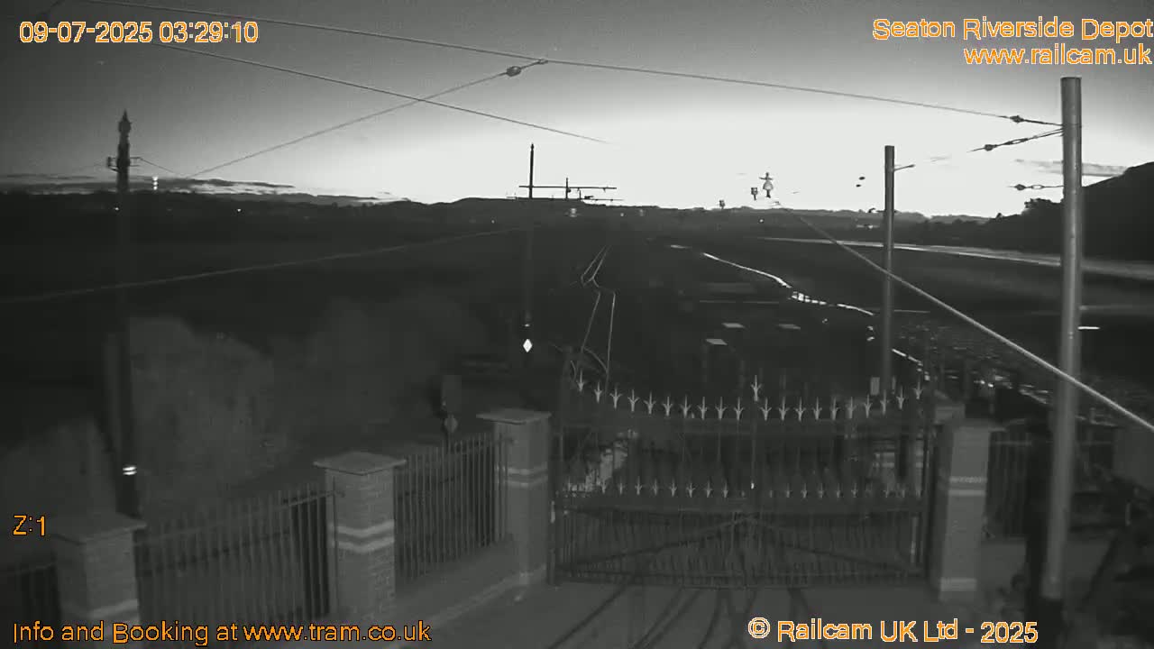 Seaton Tramway, Riverside Depot Live Cam - Seaton, East Devon, Devon, South West, England, United Kingdom