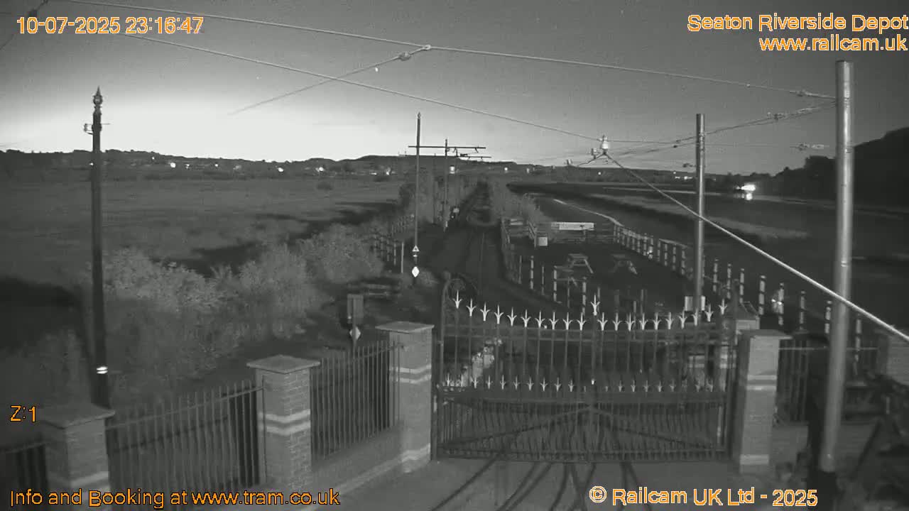 Seaton Tramway, Riverside Depot Live Cam - Seaton, East Devon, Devon, South West, England, United Kingdom