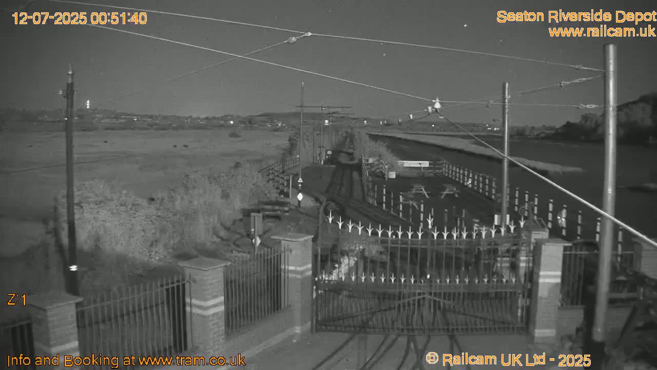Seaton Tramway, Riverside Depot Live Cam - Seaton, East Devon, Devon, South West, England, United Kingdom