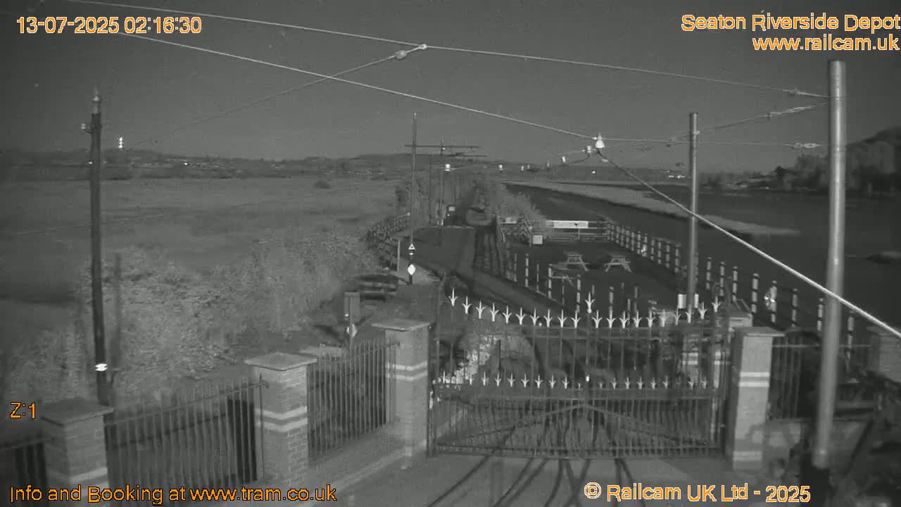 Seaton Tramway, Riverside Depot Live Cam - Seaton, East Devon, Devon, South West, England, United Kingdom