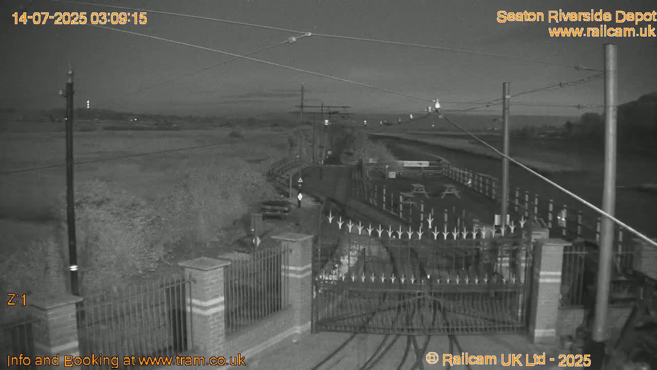 Seaton Tramway, Riverside Depot Live Cam - Seaton, East Devon, Devon, South West, England, United Kingdom
