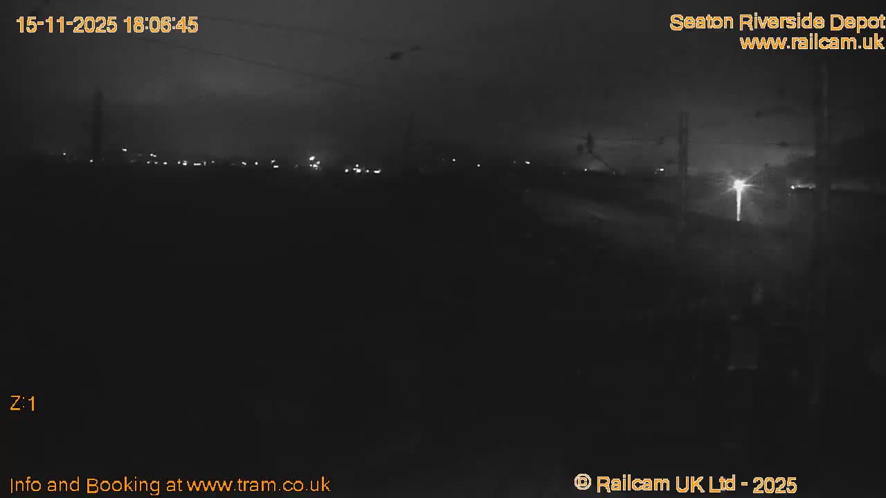 Seaton Tramway, Riverside Depot Live Cam - Seaton, East Devon, Devon, South West, England, United Kingdom