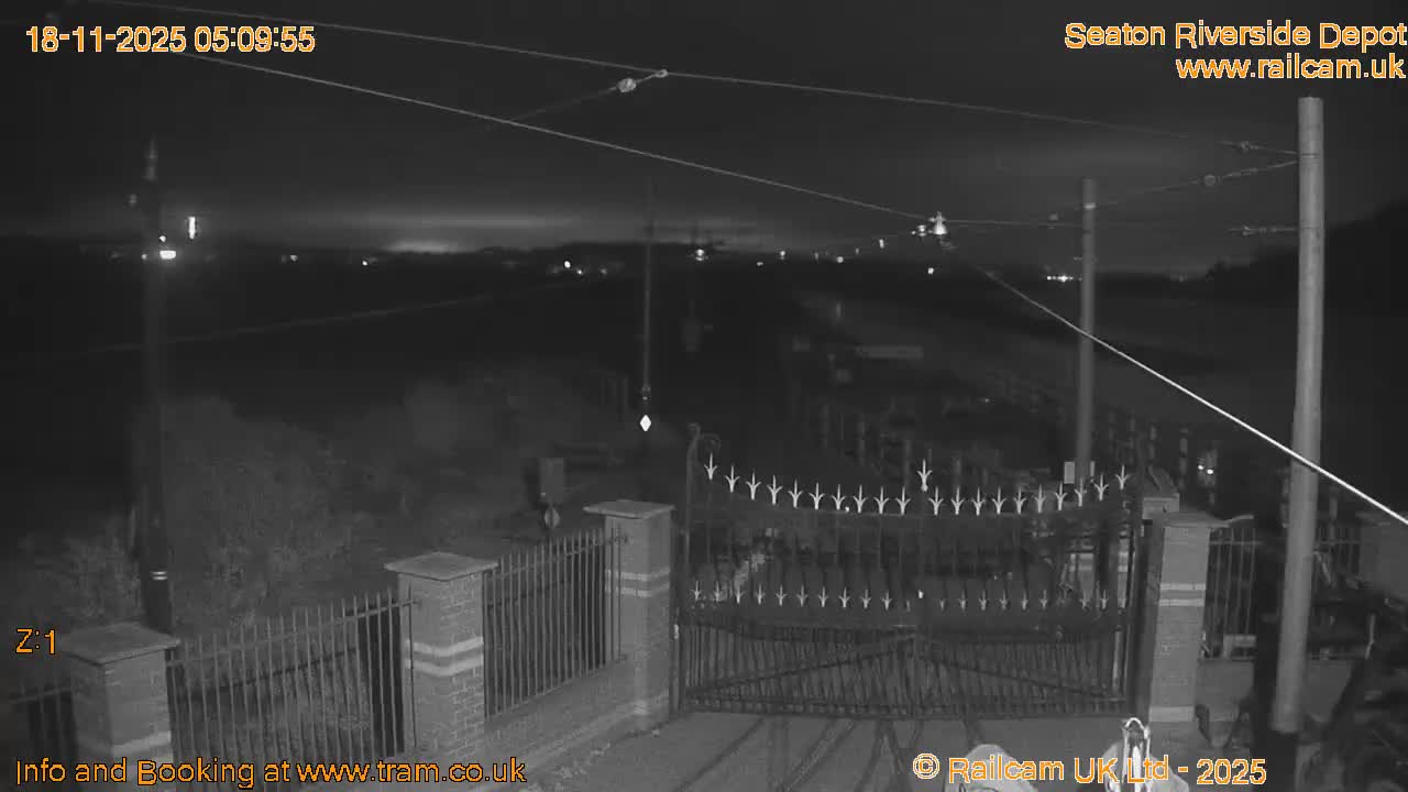 Seaton Tramway, Riverside Depot Live Cam - Seaton, East Devon, Devon, South West, England, United Kingdom