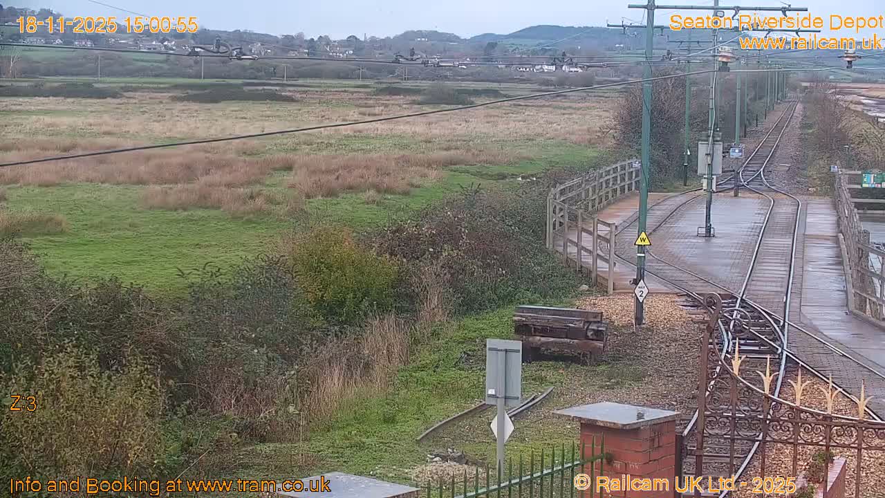 Seaton Tramway, Riverside Depot Live Cam - Seaton, East Devon, Devon, South West, England, United Kingdom