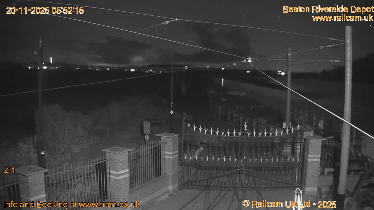 Seaton Tramway, Riverside Depot Live Cam - Seaton, East Devon, Devon, South West, England, United Kingdom