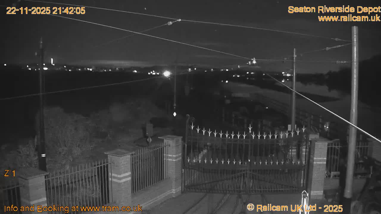 Seaton Tramway, Riverside Depot Live Cam - Seaton, East Devon, Devon, South West, England, United Kingdom