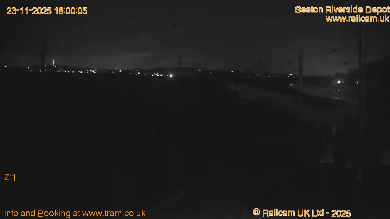 Seaton Tramway, Riverside Depot Live Cam - Seaton, East Devon, Devon, South West, England, United Kingdom