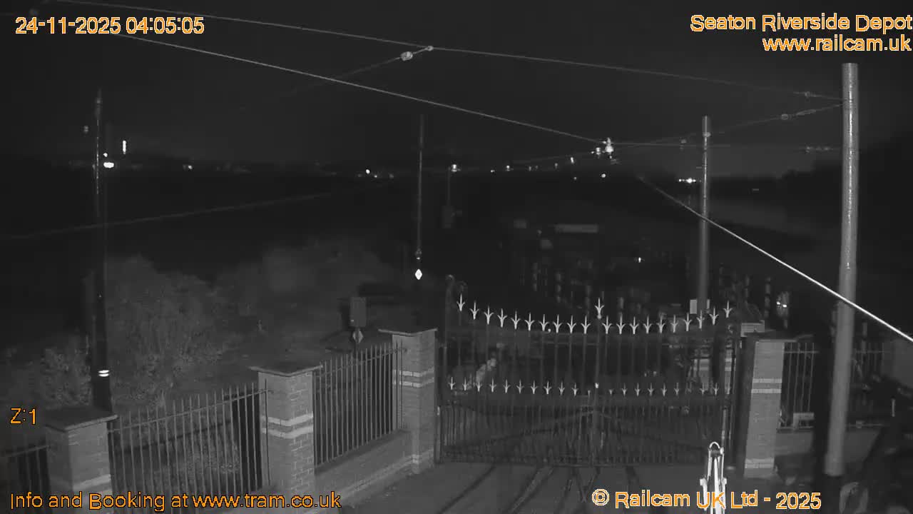 Seaton Tramway, Riverside Depot Live Cam - Seaton, East Devon, Devon, South West, England, United Kingdom