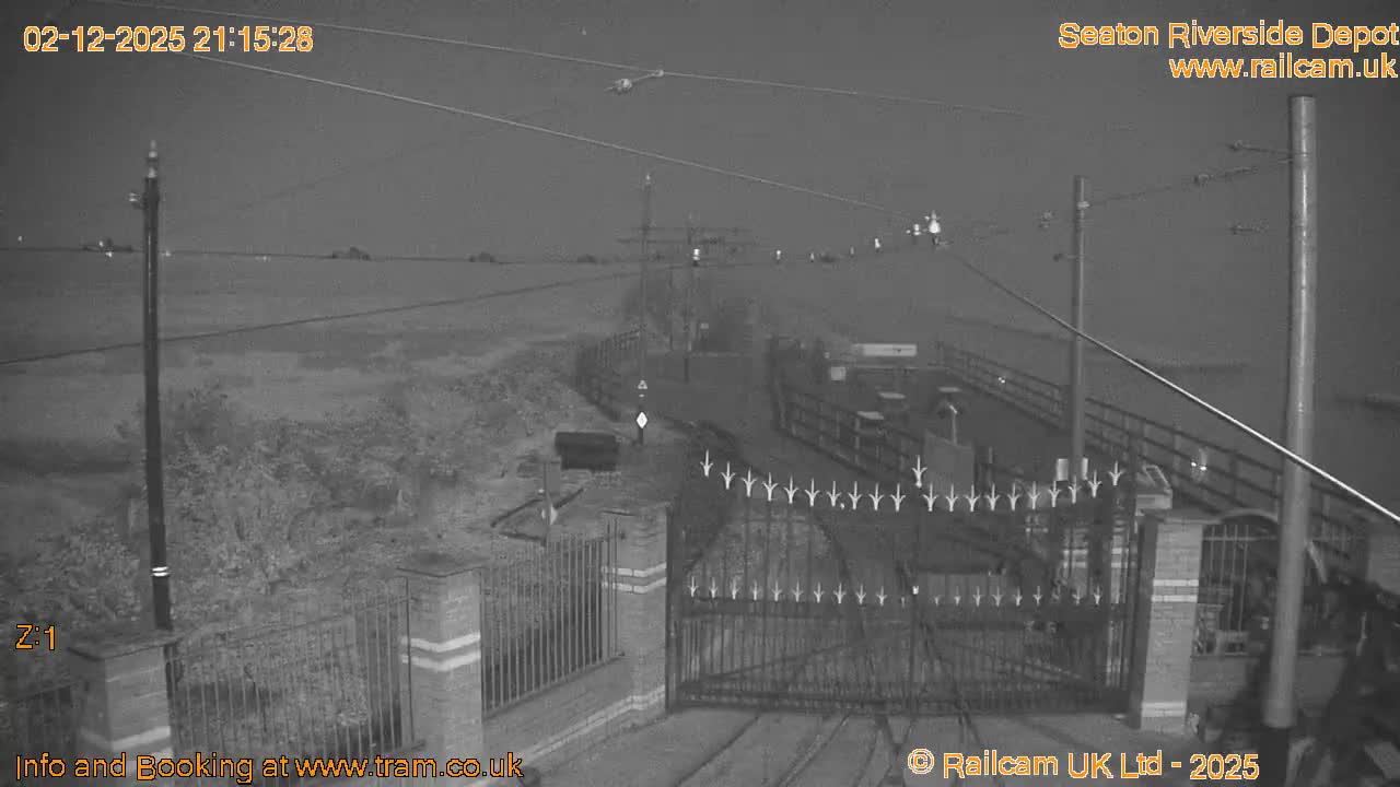 Seaton Tramway, Riverside Depot Live Cam - Seaton, East Devon, Devon, South West, England, United Kingdom