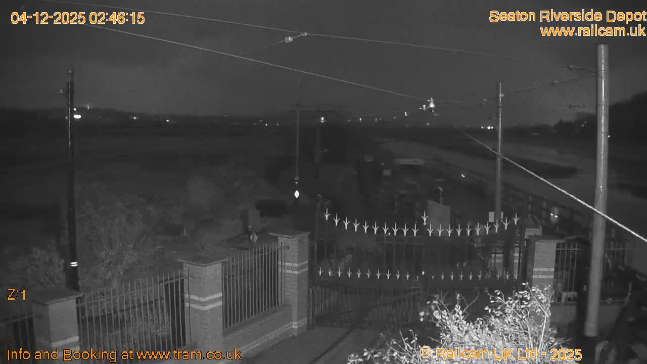 Seaton Tramway, Riverside Depot Live Cam - Seaton, East Devon, Devon, South West, England, United Kingdom