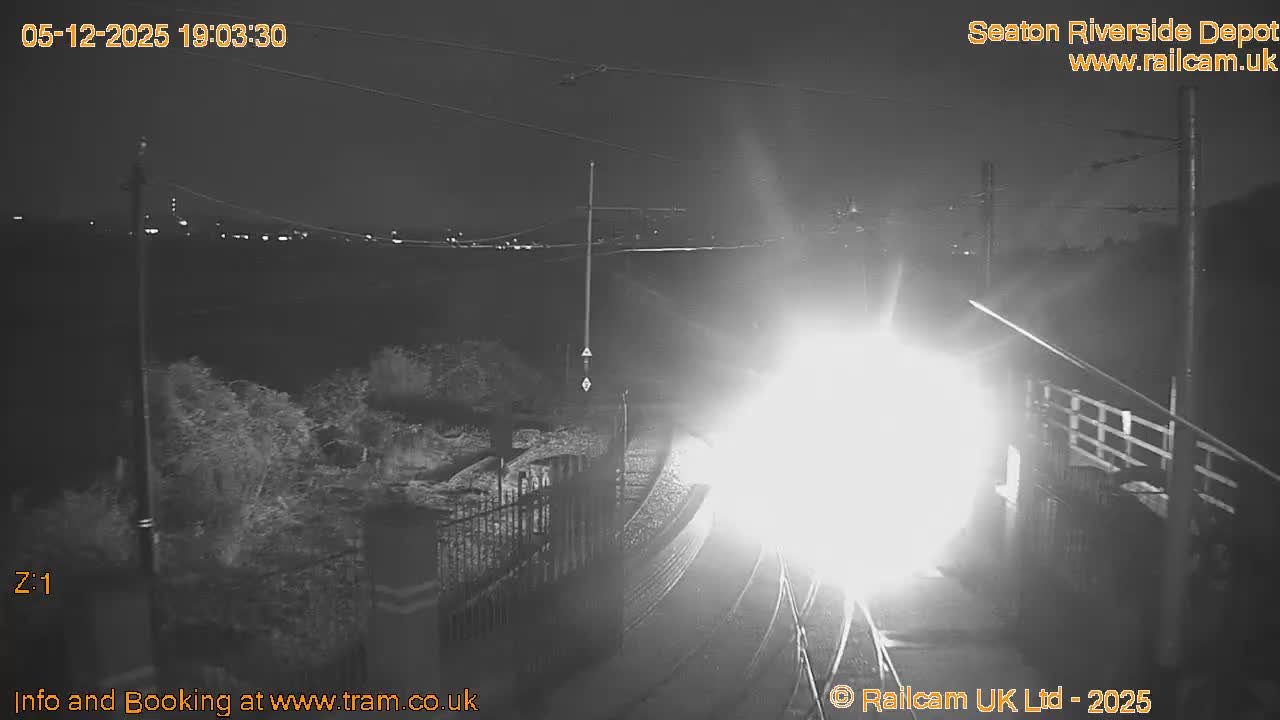 Seaton Tramway, Riverside Depot Live Cam - Seaton, East Devon, Devon, South West, England, United Kingdom