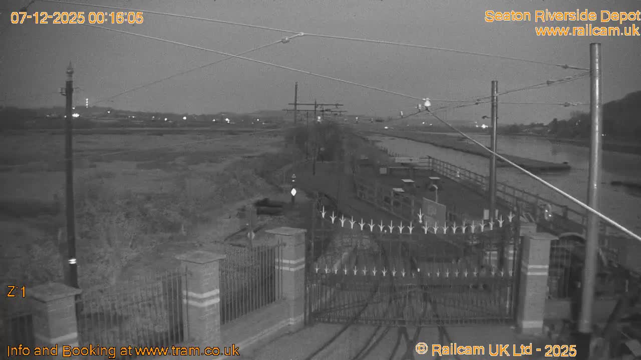 Seaton Tramway, Riverside Depot Live Cam - Seaton, East Devon, Devon, South West, England, United Kingdom