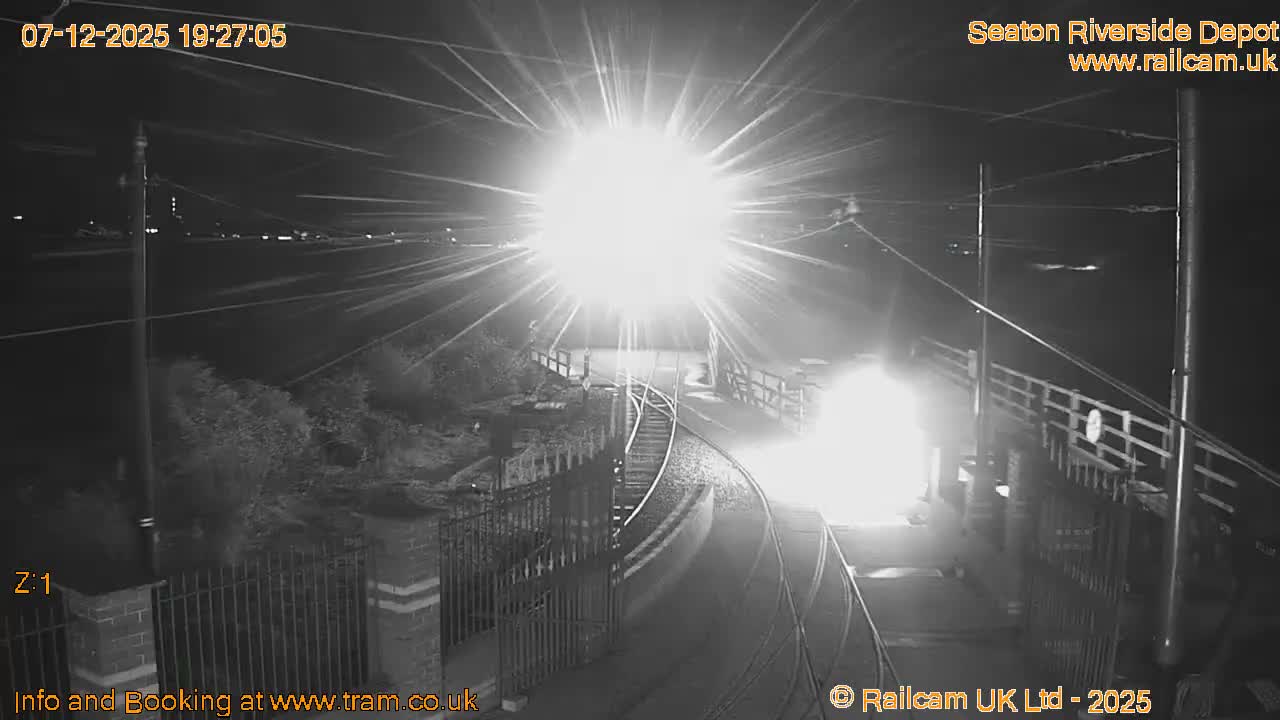Seaton Tramway, Riverside Depot Live Cam - Seaton, East Devon, Devon, South West, England, United Kingdom