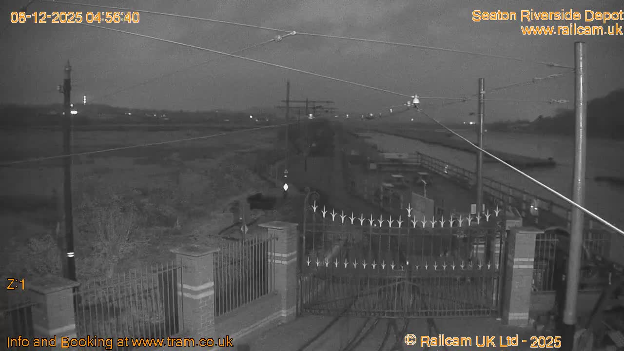 Seaton Tramway, Riverside Depot Live Cam - Seaton, East Devon, Devon, South West, England, United Kingdom