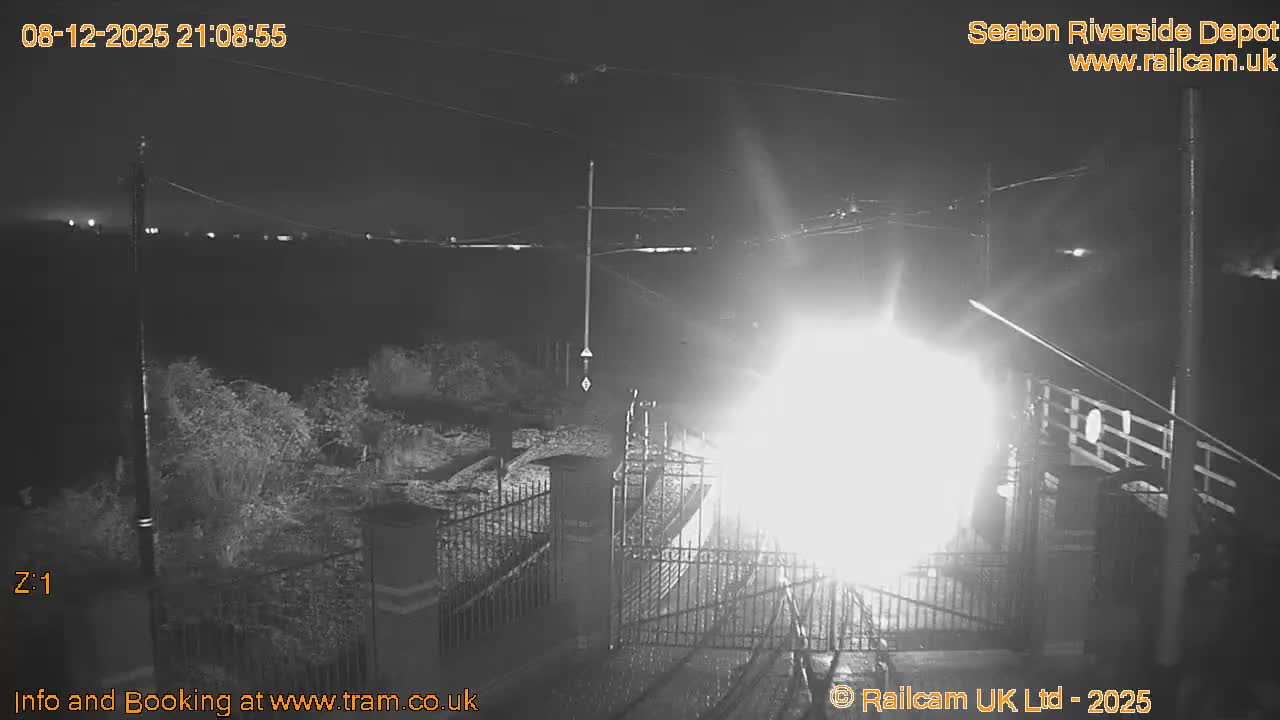 Seaton Tramway, Riverside Depot Live Cam - Seaton, East Devon, Devon, South West, England, United Kingdom